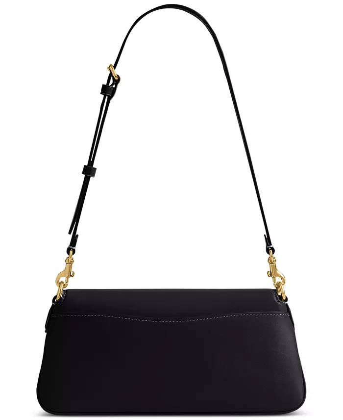 Alfani COACH Small Jet Leather Shoulder Bag Handbags Purses & Accessories