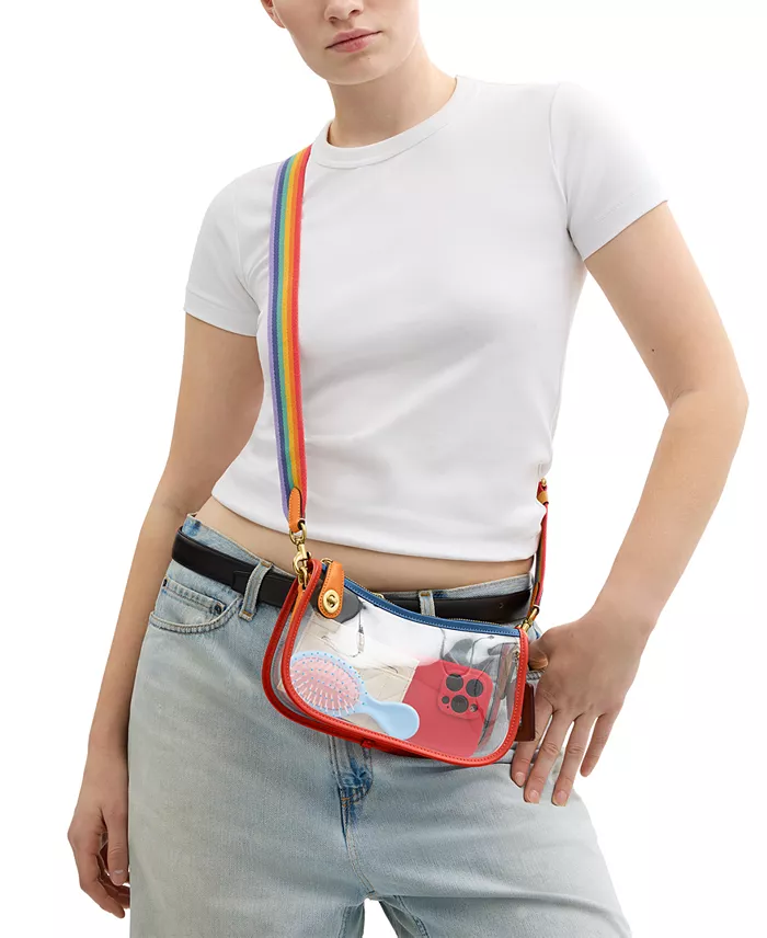 Alfani COACH The Coach Originals Rainbow Stadium Swinger Bag Handbags Purses & Accessories