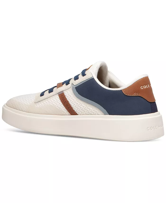 Alfani Cole Haan Men's Grand Crosscourt Winner Mixed-Media Lace-Up Sneakers Men's Shoes