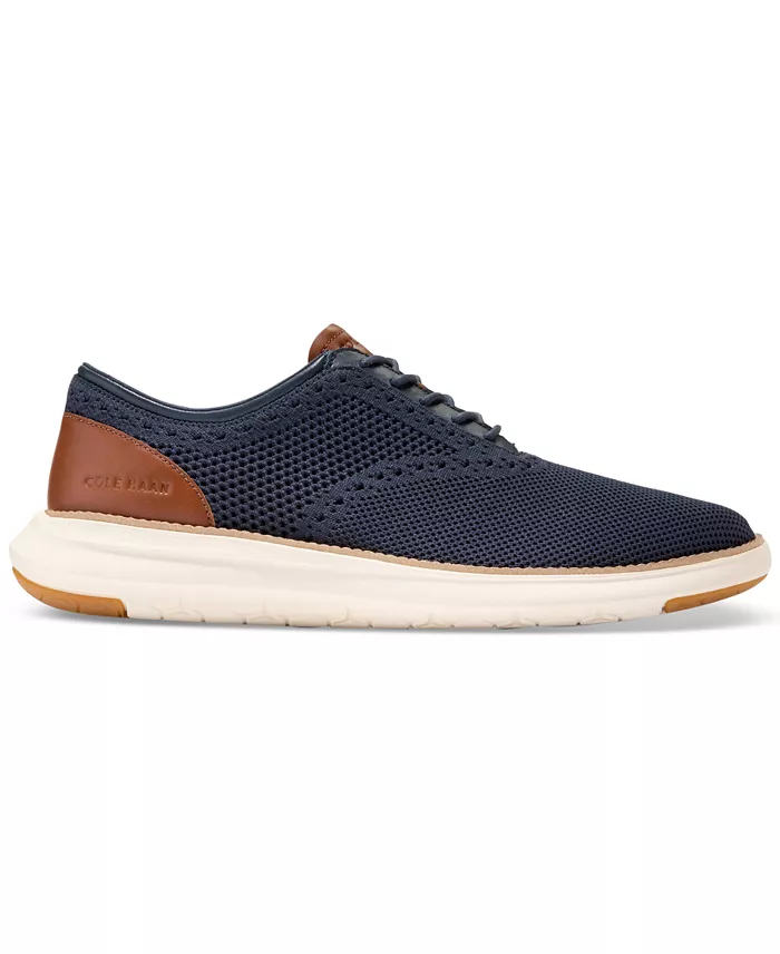 Alfani Cole Haan Men's Grand Remix Lace-Up Knit Oxford Shoes Men's Shoes