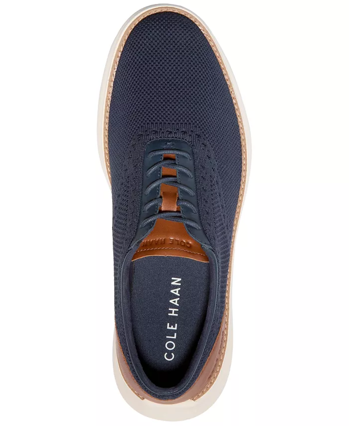 Alfani Cole Haan Men's Grand Remix Lace-Up Knit Oxford Shoes Men's Shoes
