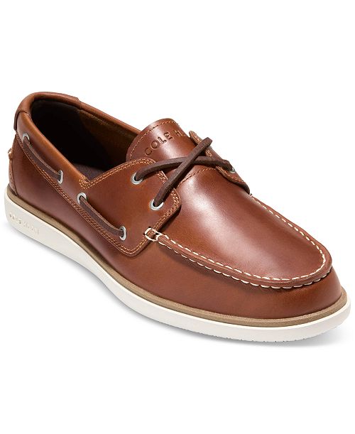 alfani Cole Haan Men's GrandPrø Windward Boat Shoes Men's Shoes