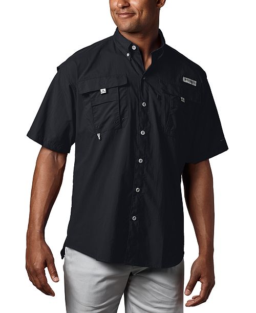 alfani Columbia Men's Big & Tall Bahama II Short Sleeve Shirt Men's Fashion & Accessories