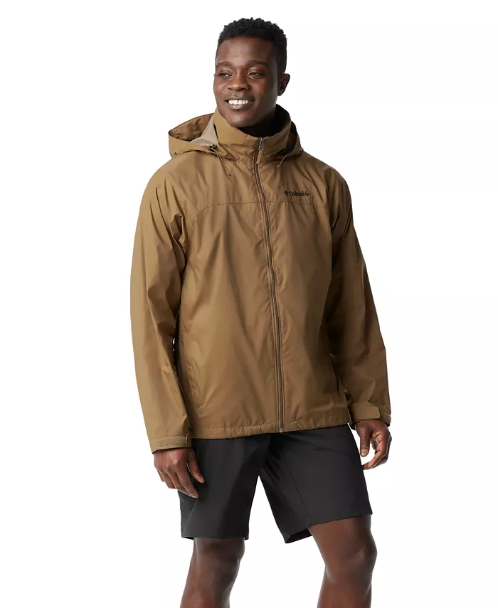 Alfani Columbia Men's Glennaker Lake Rain Jacket With A Classic Rapid River Short Sleeve Shirt Men's Fashion & Accessories