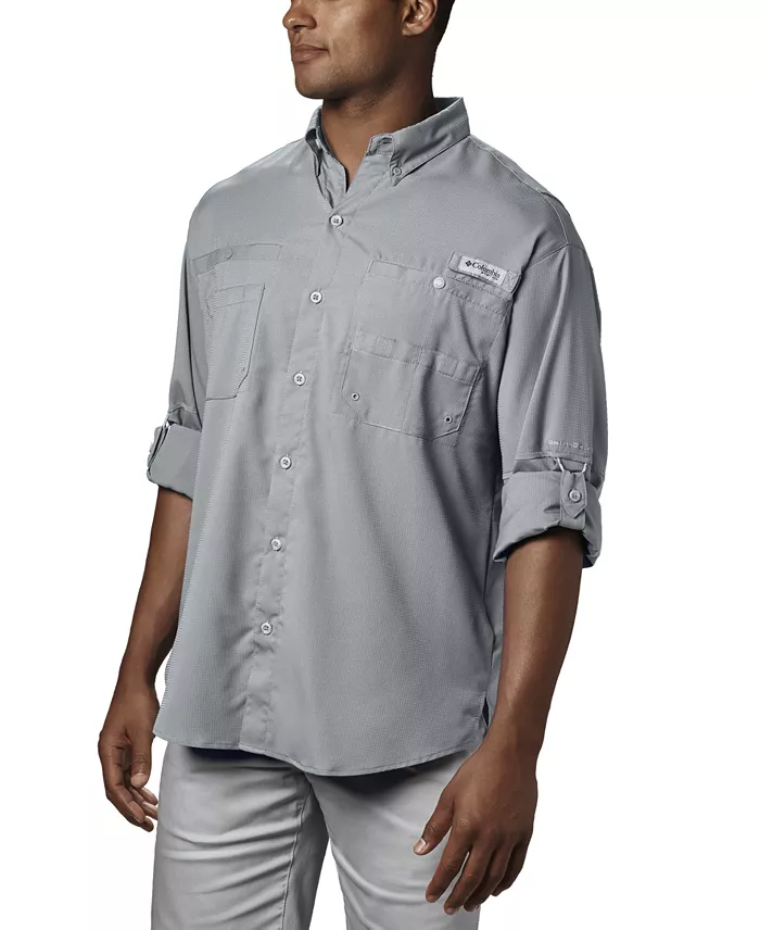 Alfani Columbia Men's PFG Tamiami II Long-Sleeve Shirt Men's Fashion & Accessories