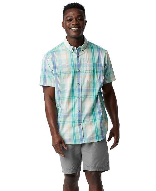 alfani Columbia Men's Rapid River Shirt and Washed Out Short Men's Fashion & Accessories