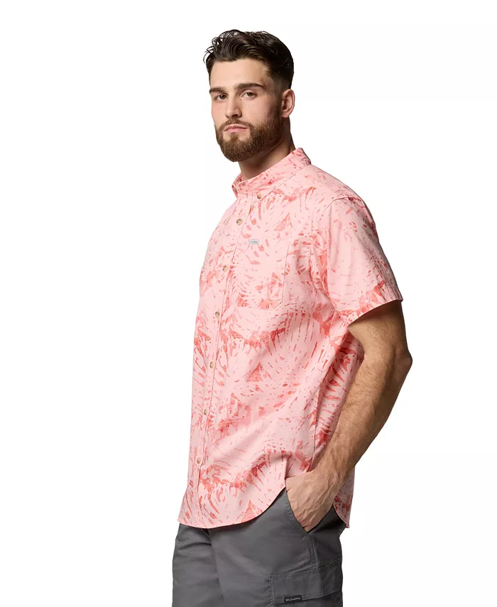 Alfani Columbia Men's Rapid Rivers Printed Short Sleeve Shirt Men's Fashion & Accessories