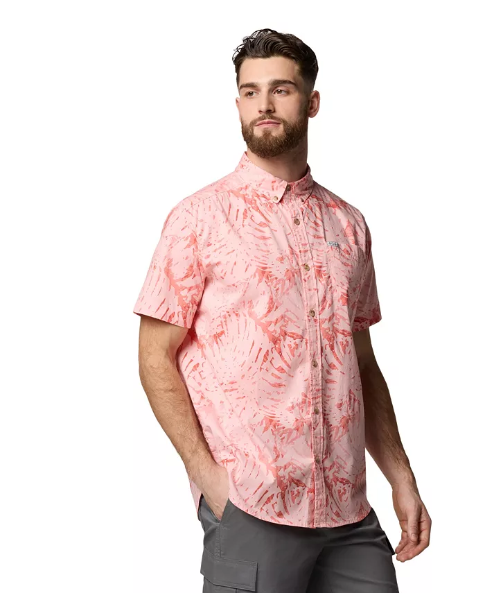 Alfani Columbia Men's Rapid Rivers Printed Short Sleeve Shirt Men's Fashion & Accessories