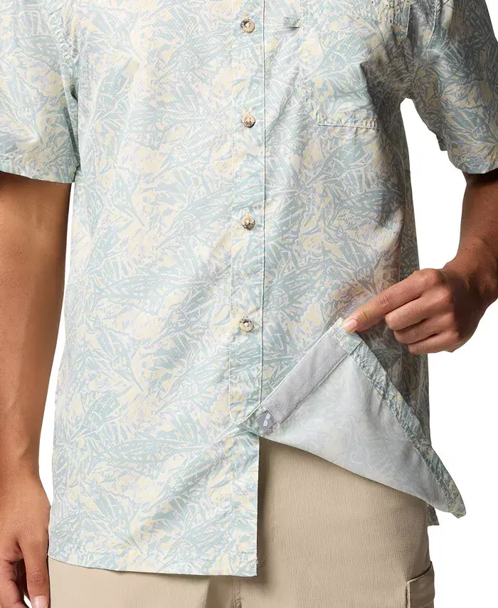 Alfani Columbia Men's Super Slack Tide Camp Shirt Men's Fashion & Accessories