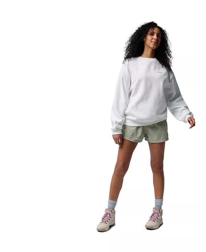 Alfani Columbia Women's Aldermore Crewneck And BlueVista Hill Short Women's Fashion Shoes & Accessories