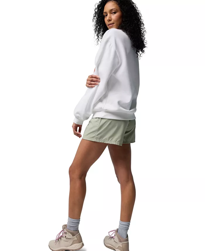 Alfani Columbia Women's Aldermore Crewneck And BlueVista Hill Short Women's Fashion Shoes & Accessories