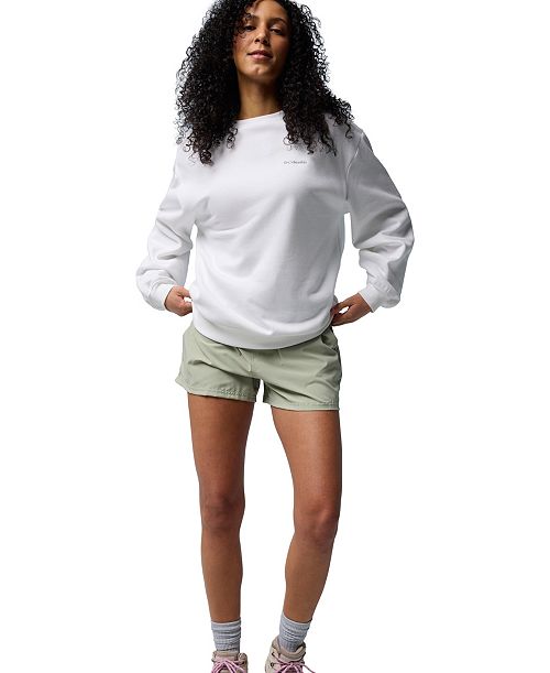 alfani Columbia Women's Aldermore Crewneck and BlueVista Hill Short Women's Fashion Shoes & Accessories