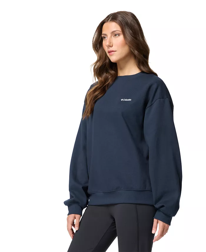 Alfani Columbia Women's Aldermore Crewneck Long-Sleeve Sweatshirt Women's Fashion Shoes & Accessories