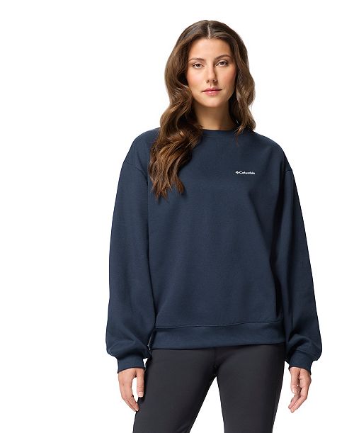 alfani Columbia Women's Aldermore Crewneck Long-Sleeve Sweatshirt Women's Fashion Shoes & Accessories