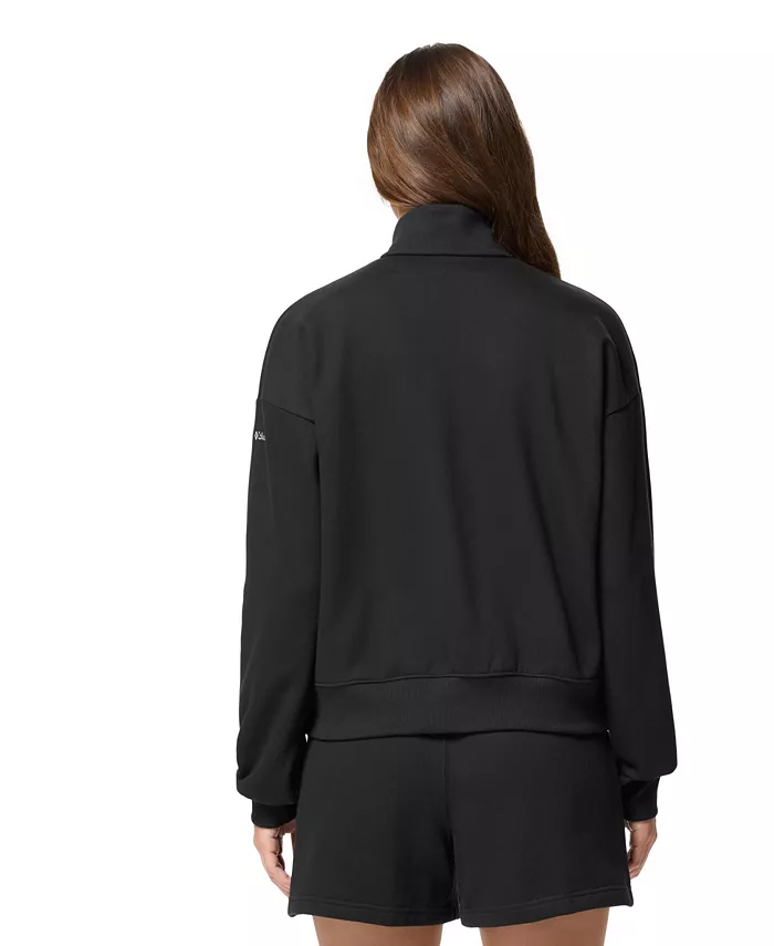 Alfani Columbia Women's Aldermore Full Zip Fleece Top Women's Fashion Shoes & Accessories