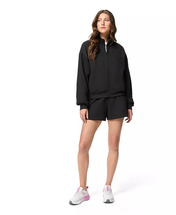 Alfani Columbia Women's Aldermore Full Zip Fleece Top Women's Fashion Shoes & Accessories