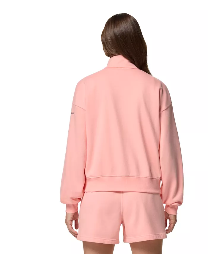 Alfani Columbia Women's Aldermore Full Zip Fleece Top Women's Fashion Shoes & Accessories