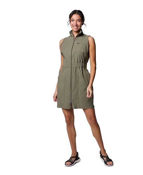 alfani Columbia Women's II Leslie Falls Sleeveless Dress Women's Fashion Shoes & Accessories