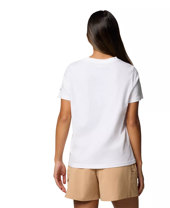 Alfani Columbia Women's Rolling Bend Graphic Short Sleeve Top Women's Fashion Shoes & Accessories