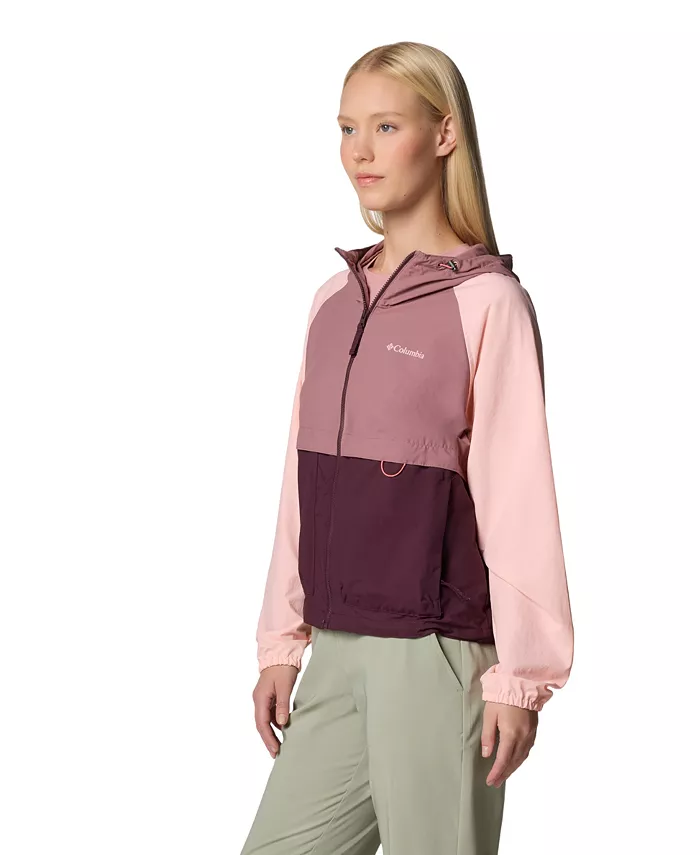 Alfani Columbia Women's Spire Valley Windbreaker Jacket Women's Fashion Shoes & Accessories
