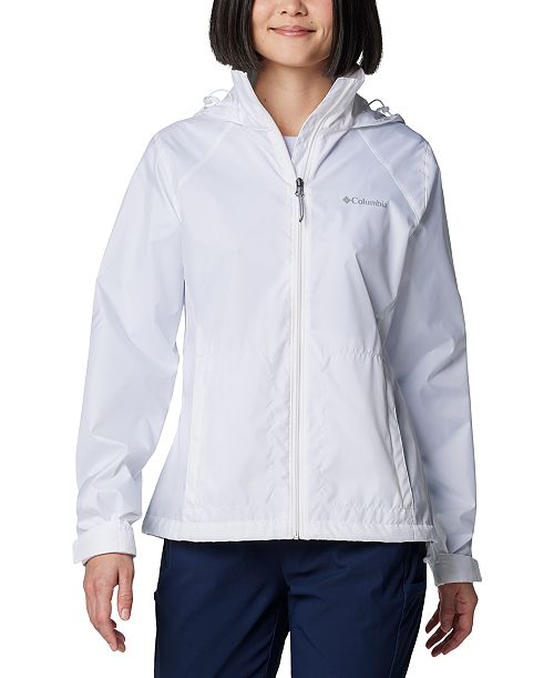 alfani Columbia Women's Switchback IV Hooded Packable Jacket Women's Fashion Shoes & Accessories