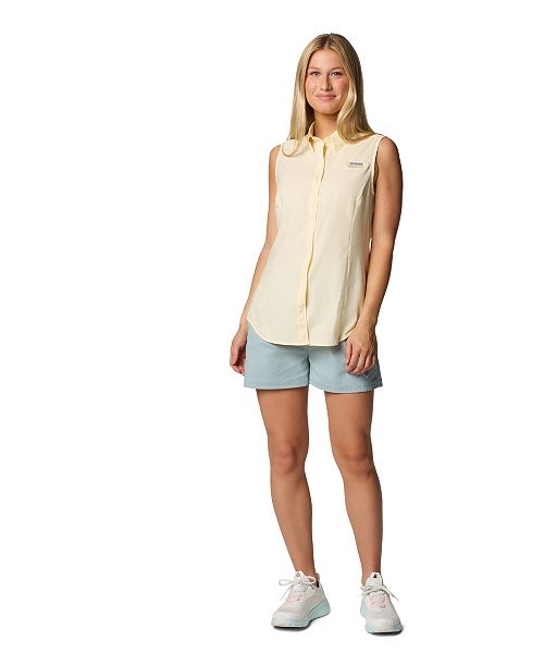 alfani Columbia Women's Tamiami Sleeveless Shirt Women's Fashion Shoes & Accessories