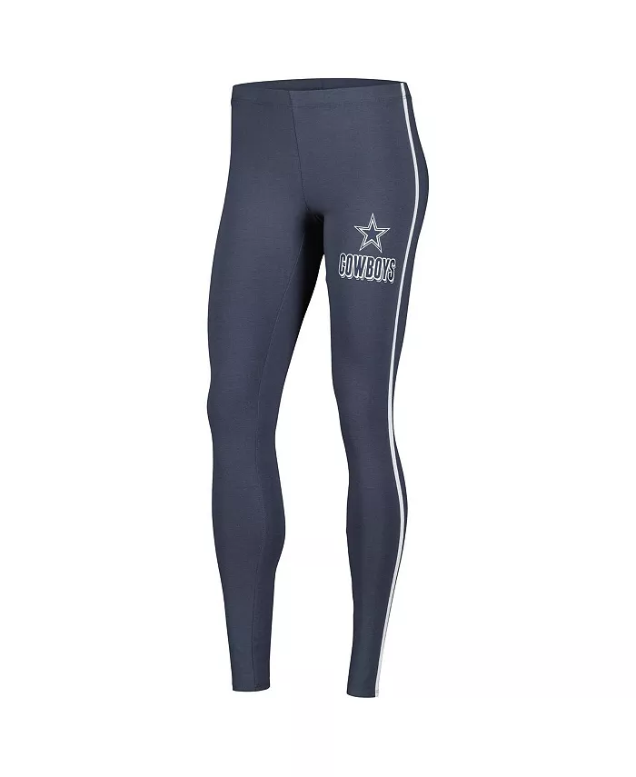 Alfani Concepts Sport Women's White Charcoal Dallas Cowboys Sonata T-shirt And Leggings Set Sports Fan Shop