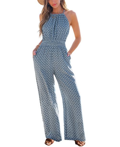 alfani Cupshe Women's Nomad Soul Boho Jumpsuit Women's Fashion Shoes & Accessories