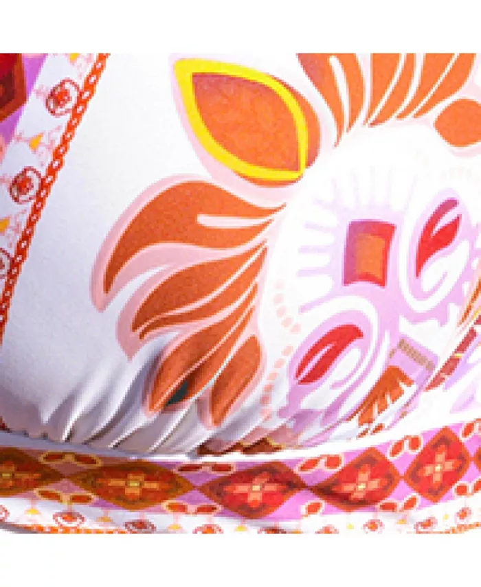 Alfani Cupshe Women's Ornate Boho Lace-Up Bikini Top & Standard Coverage Bottoms Set Women's Fashion Shoes & Accessories