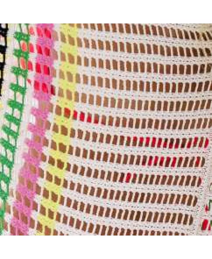 Alfani Cupshe Women's Painted Horizon Beige Cover-Up Maxi Beach Dress Women's Fashion Shoes & Accessories