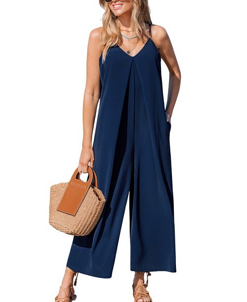 alfani Cupshe Women's Sundown Skyline Jumpsuit Women's Fashion Shoes & Accessories