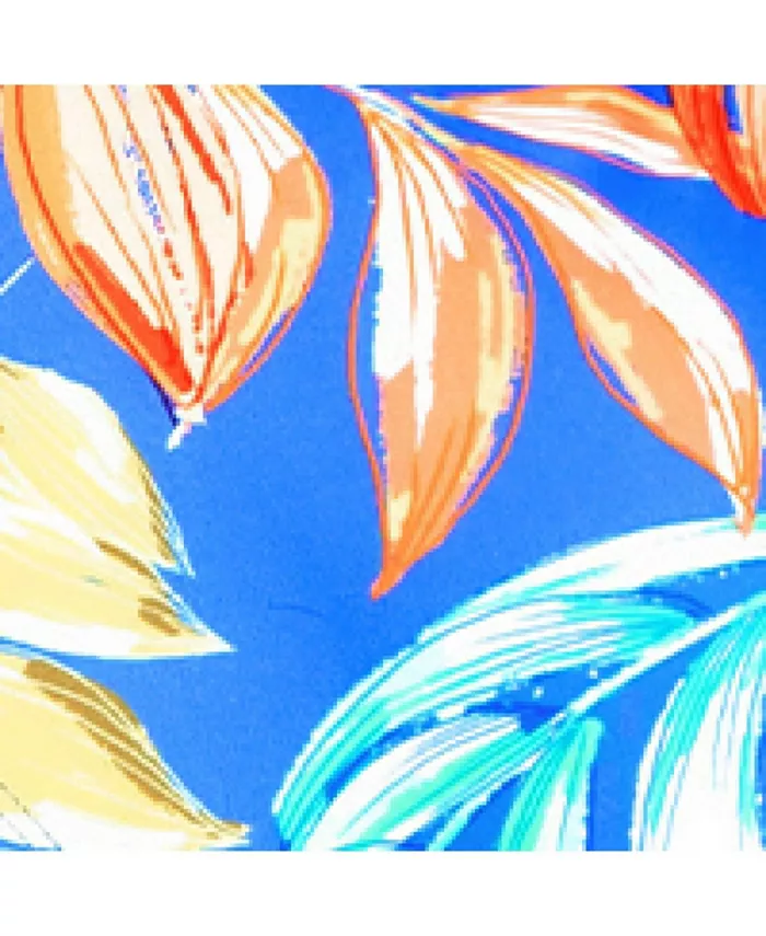 Alfani Cupshe Women's Tropical Print Whip Stitch Bikini Top & High-Waisted Bottoms Set Women's Fashion Shoes & Accessories