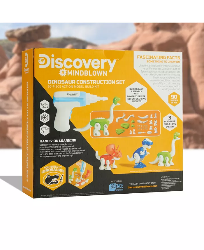 Alfani Discovery #MINDBLOWN Dinosaur Construction Action Model Build Set All Toys