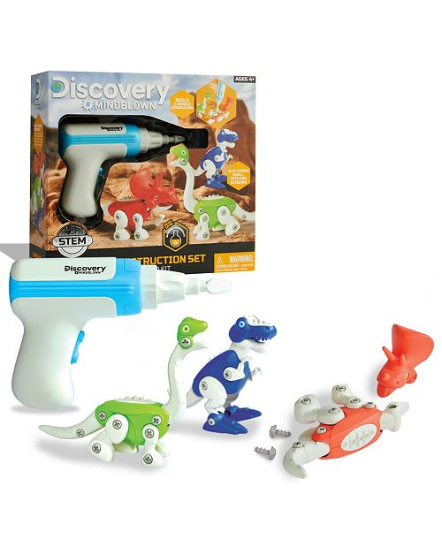 alfani Discovery #MINDBLOWN Dinosaur Construction Action Model Build Set All Toys