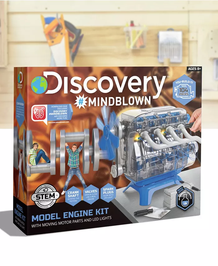 Alfani Discovery #MINDBLOWN Model Engine Kit With Moving Parts And Lights All Toys