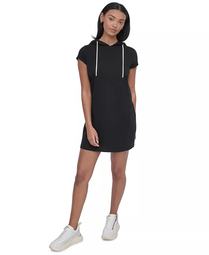 Alfani DKNY Sport Women's Roll-Sleeve Hooded Sneaker Dress Women's Fashion Shoes & Accessories