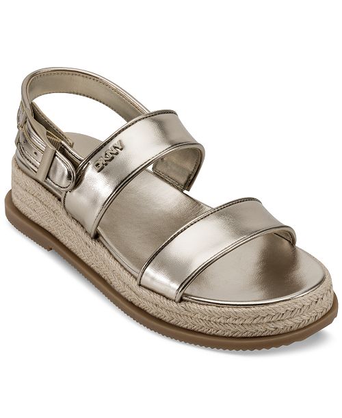 alfani DKNY Women's Bernae Slingback Sandals Women's Fashion Shoes & Accessories