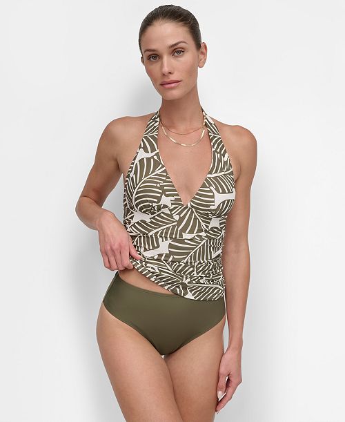 alfani DKNY Women's Halter Tankini & Bottoms Women's Fashion Shoes & Accessories