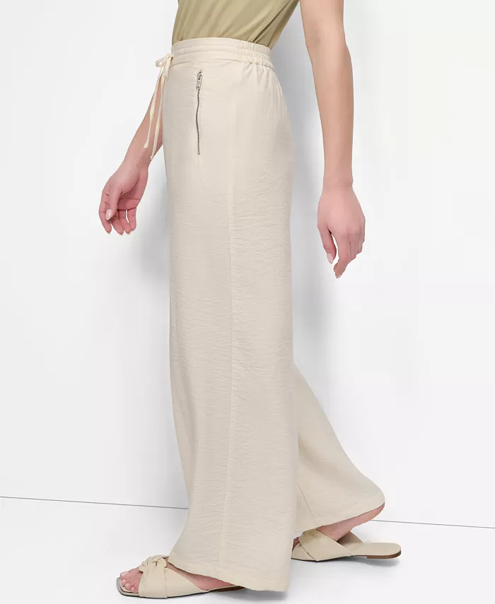 Alfani DKNY Women's Pull-On Drawstring Pants Women's Fashion Shoes & Accessories