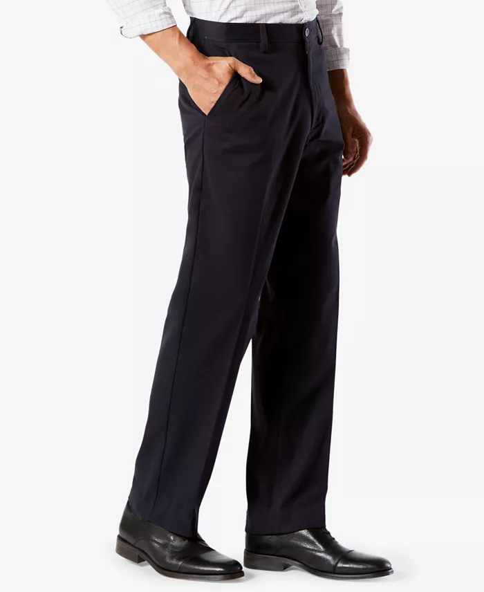 Alfani Dockers Men's Easy Classic Pleated Fit Khaki Stretch Pants Men's Fashion & Accessories
