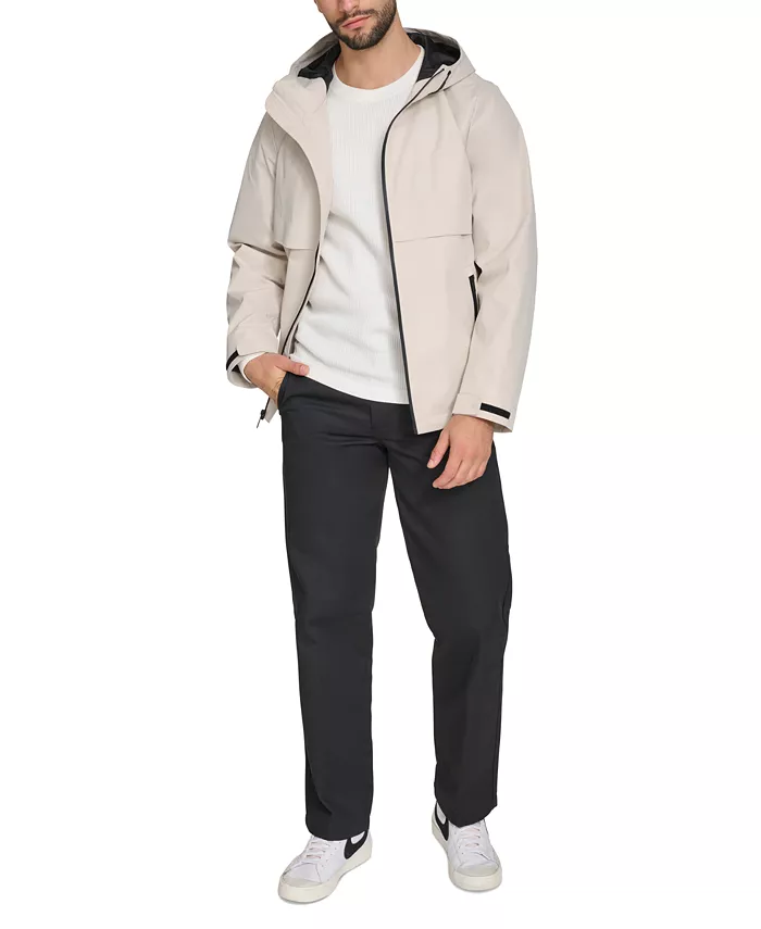 Alfani Dockers Men's Hooded Rain Jacket Men's Fashion & Accessories