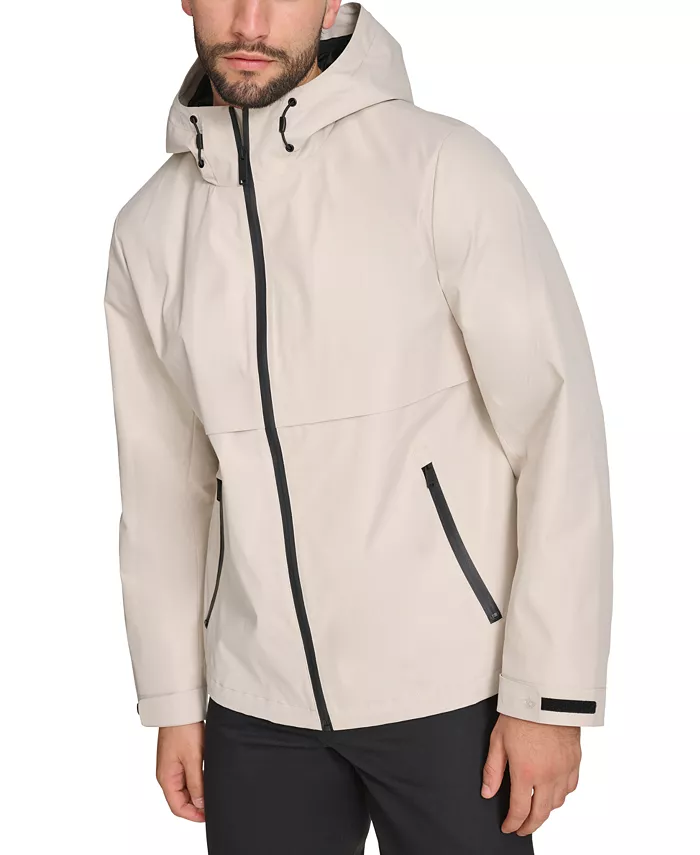 Alfani Dockers Men's Hooded Rain Jacket Men's Fashion & Accessories