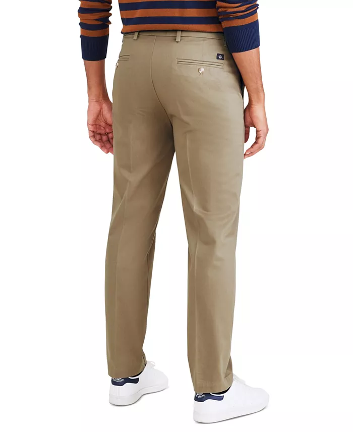 Alfani Dockers Men's Signature Straight Fit Iron Free Khaki Pants With Stain Defender Men's Fashion & Accessories