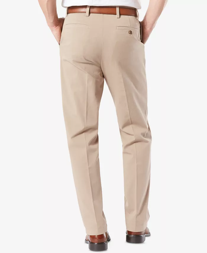 Alfani Dockers Men's Workday Smart 360 Flex Classic Fit Khaki Stretch Pants Men's Fashion & Accessories
