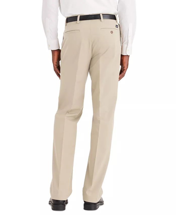 Alfani Dockers Men's Workday Smart 360 Flex Classic Fit Khaki Stretch Pants Men's Fashion & Accessories