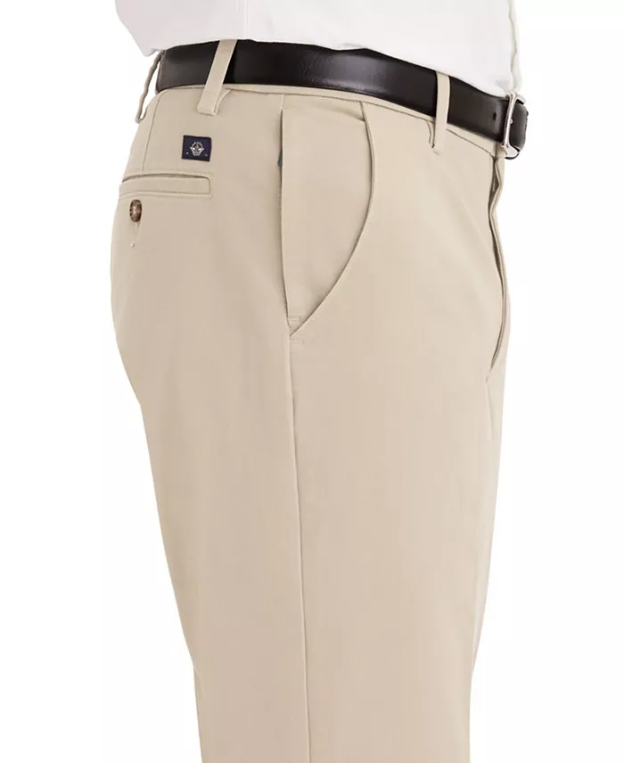 Alfani Dockers Men's Workday Smart 360 Flex Classic Fit Khaki Stretch Pants Men's Fashion & Accessories