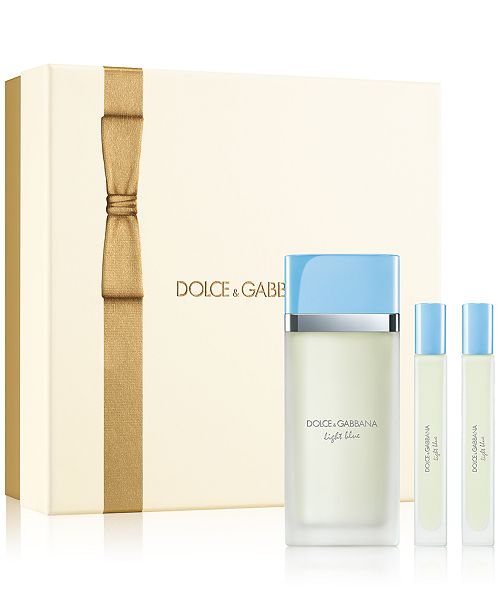 alfani Dolce&Gabbana 3-Pc. Light Blue Eau de Toilette Gift Set Beauty