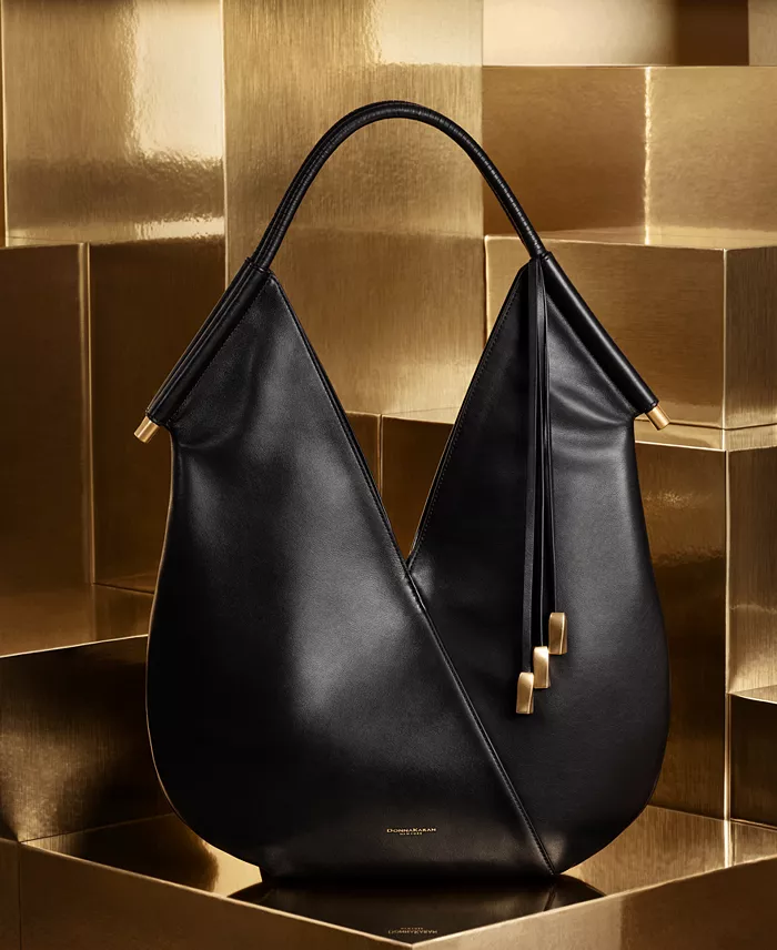 Alfani Donna Karan New York Baldwin Shoulder With Leather Wrapped Rounded Handle Handbags Purses & Accessories