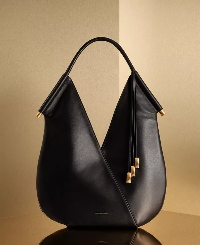 Alfani Donna Karan New York Baldwin Shoulder With Leather Wrapped Rounded Handle Handbags Purses & Accessories