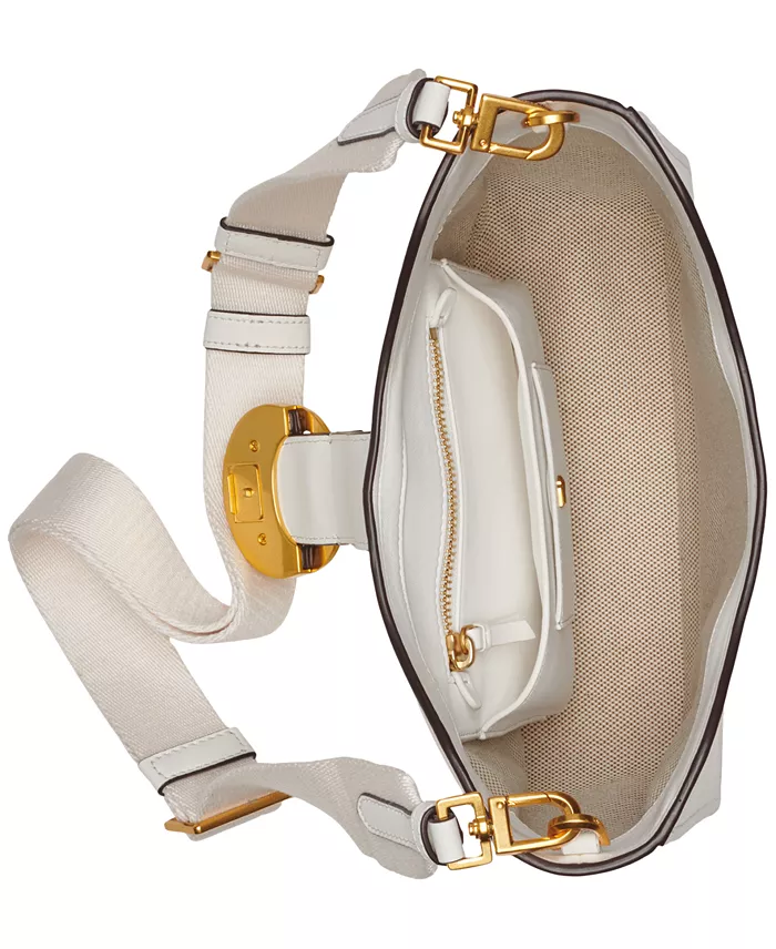 Alfani Donna Karan New York Valley Stream Buckle Crossbody Handbags Purses & Accessories